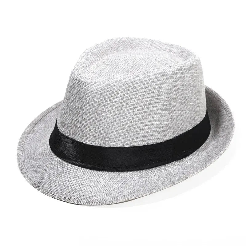 Mens Classic Fedora Hat Short Brim Pantsnsox