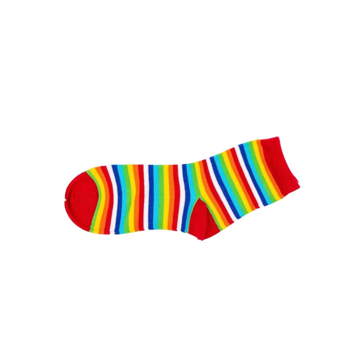 Rainbow Women`s Stripe Crew Socks Gift Box