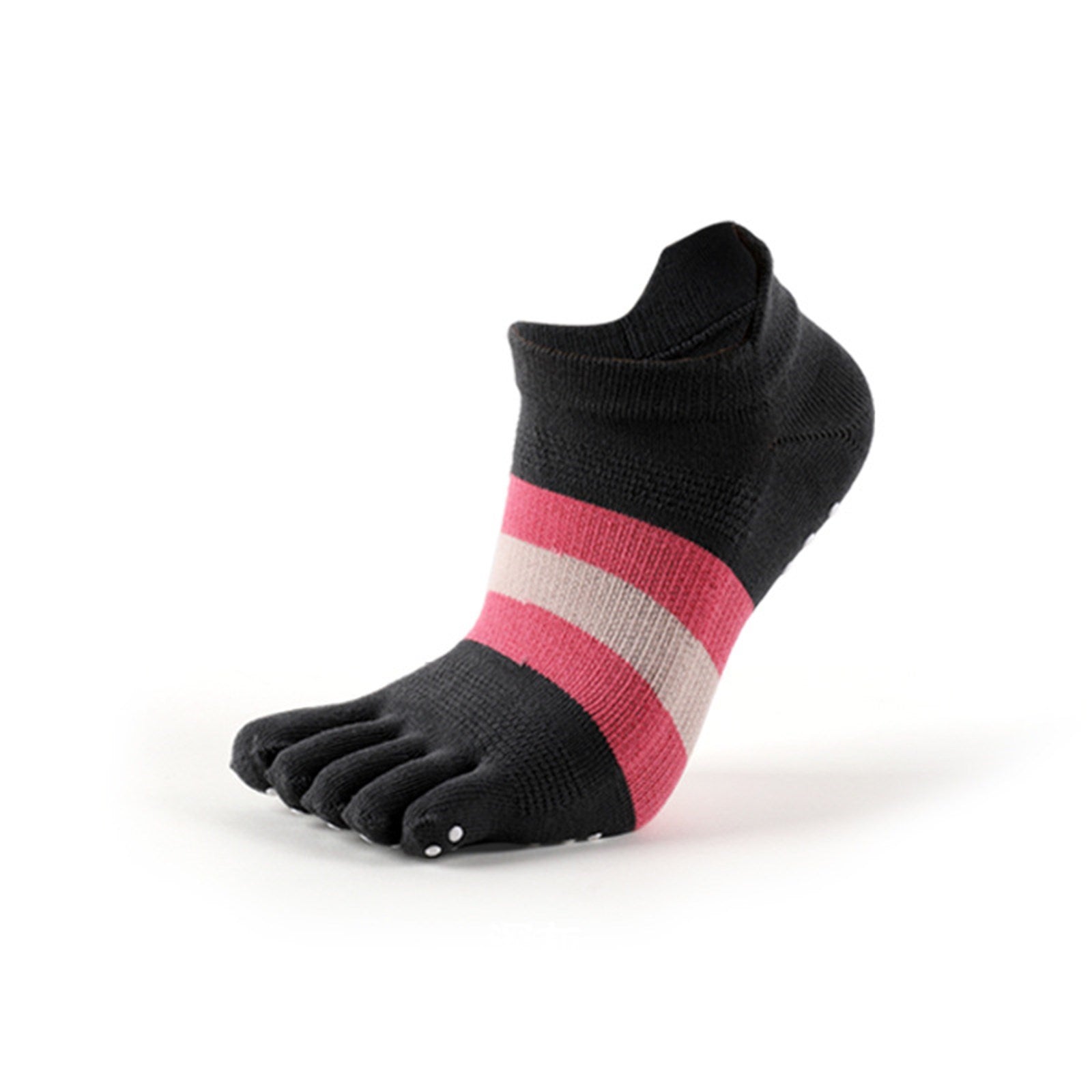 Non-Slip Yoga Toe Socks - Grey