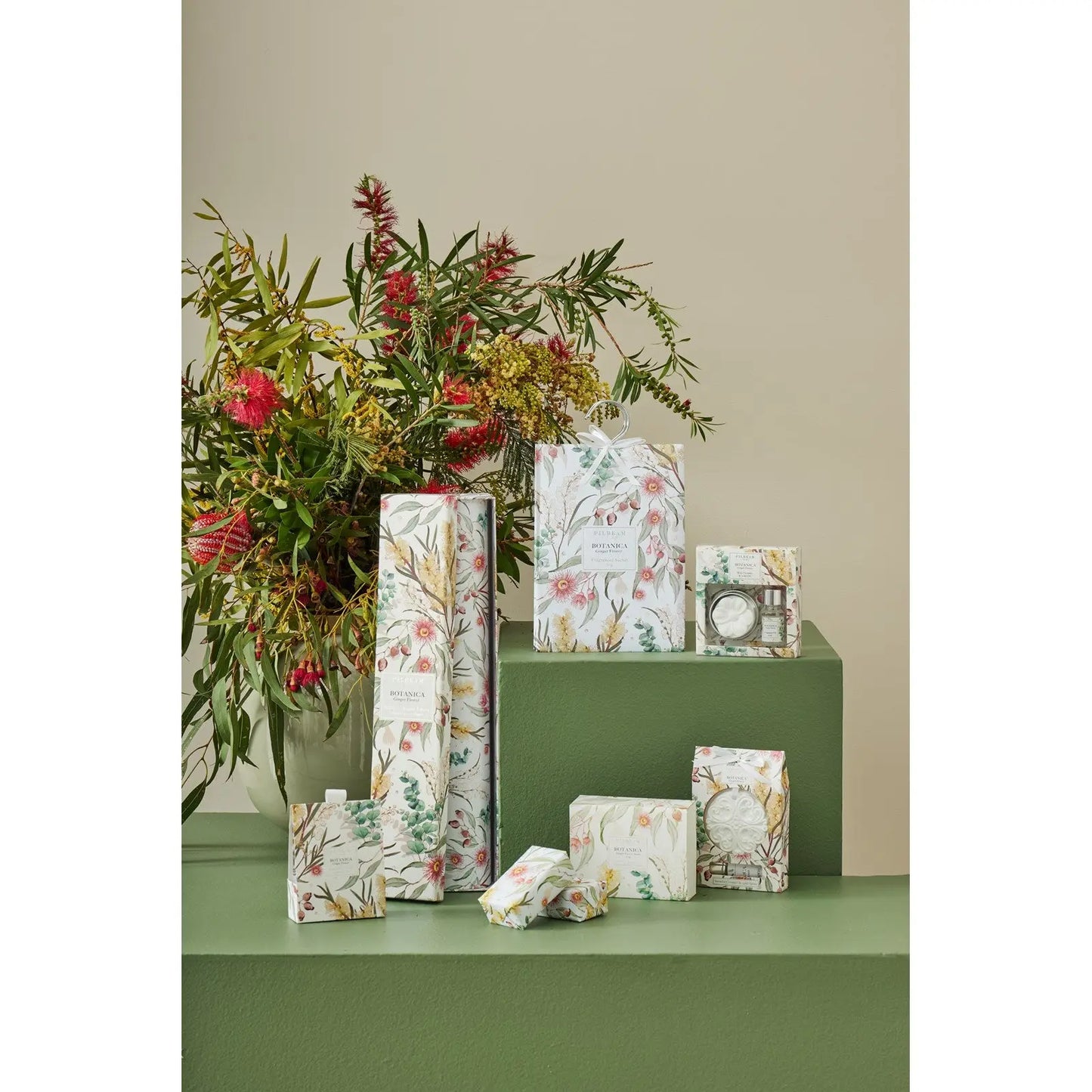 Pilbeam Botanica Ginger Flower Hanging Sachets Pilbeam