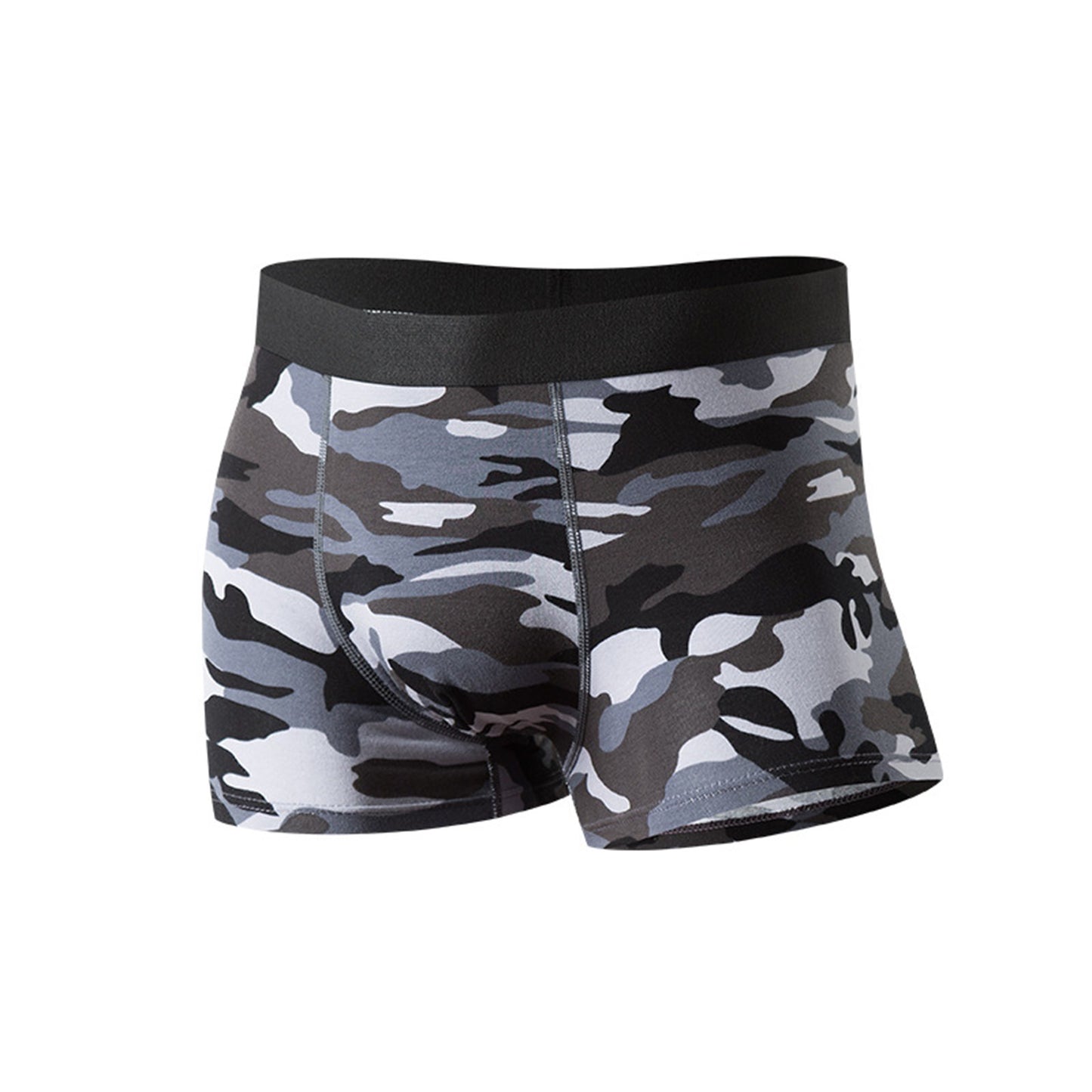 Mens 5 Pairs Camouflage breathable Boxer Underwear