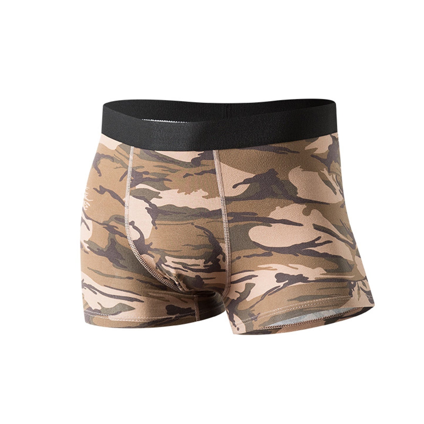 Mens 5 Pairs Camouflage breathable Boxer Underwear