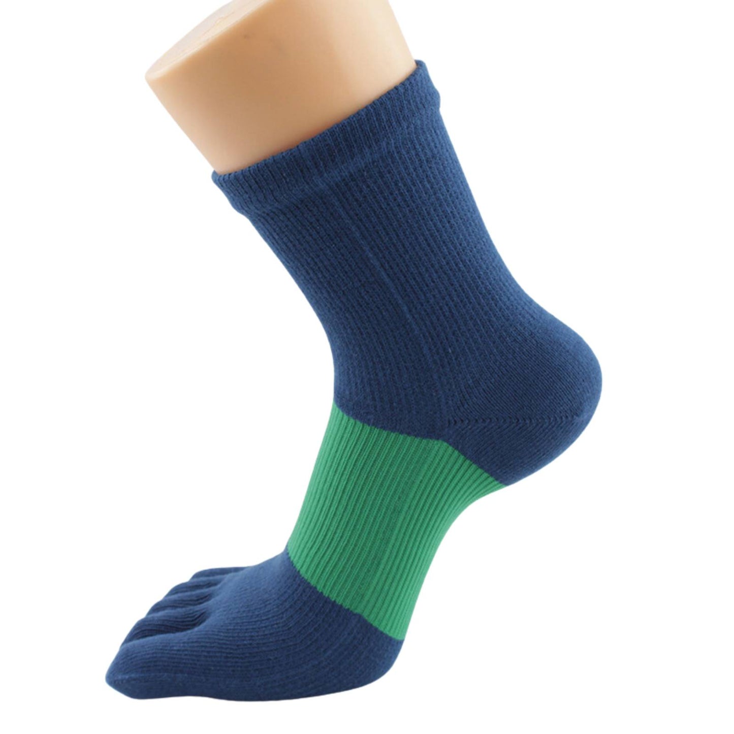 Mens 3 Pairs Five Finger Sports Toe Socks