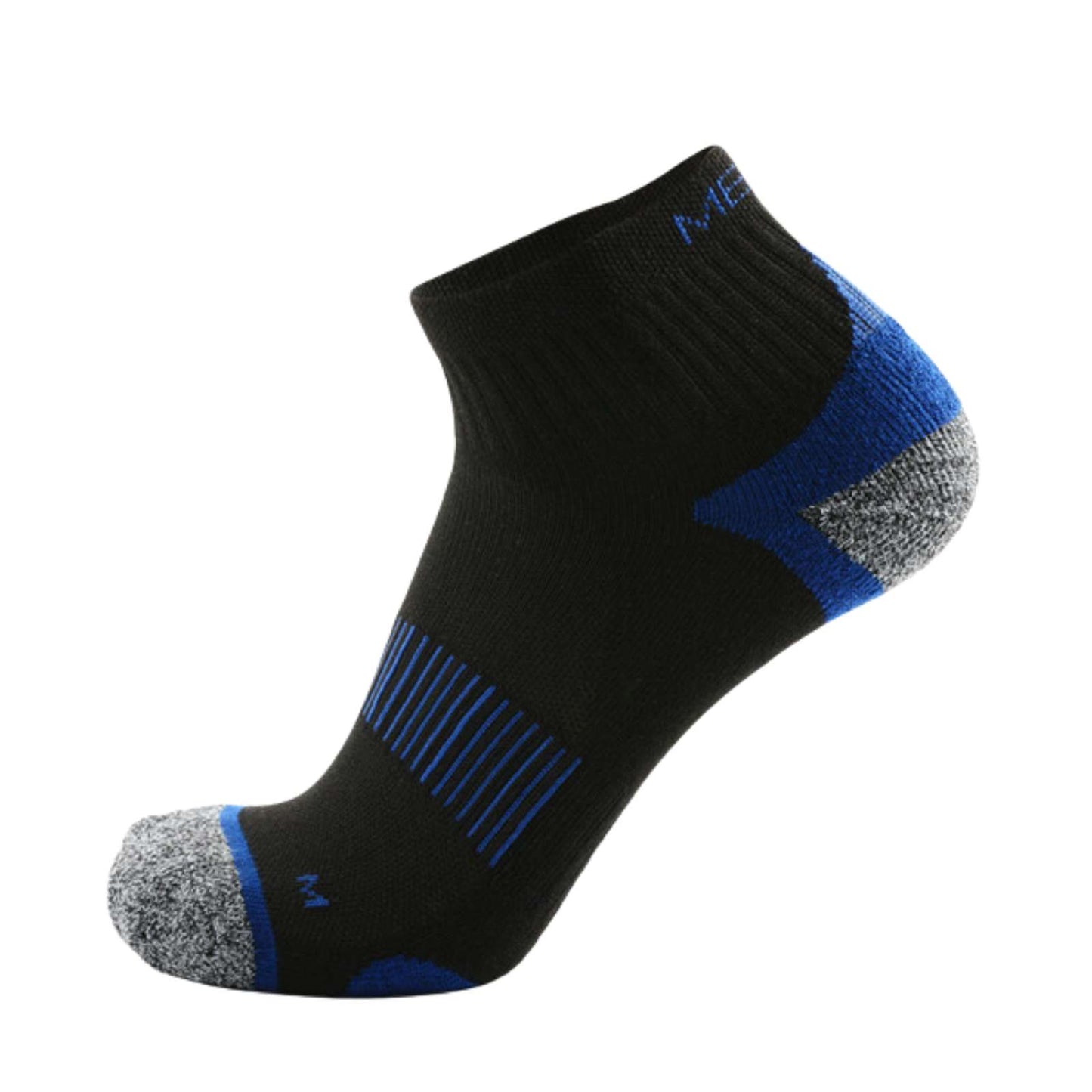 Pantsnsox 6 Pairs Anti-blister Ankle Athletic Half Cushioned Socks