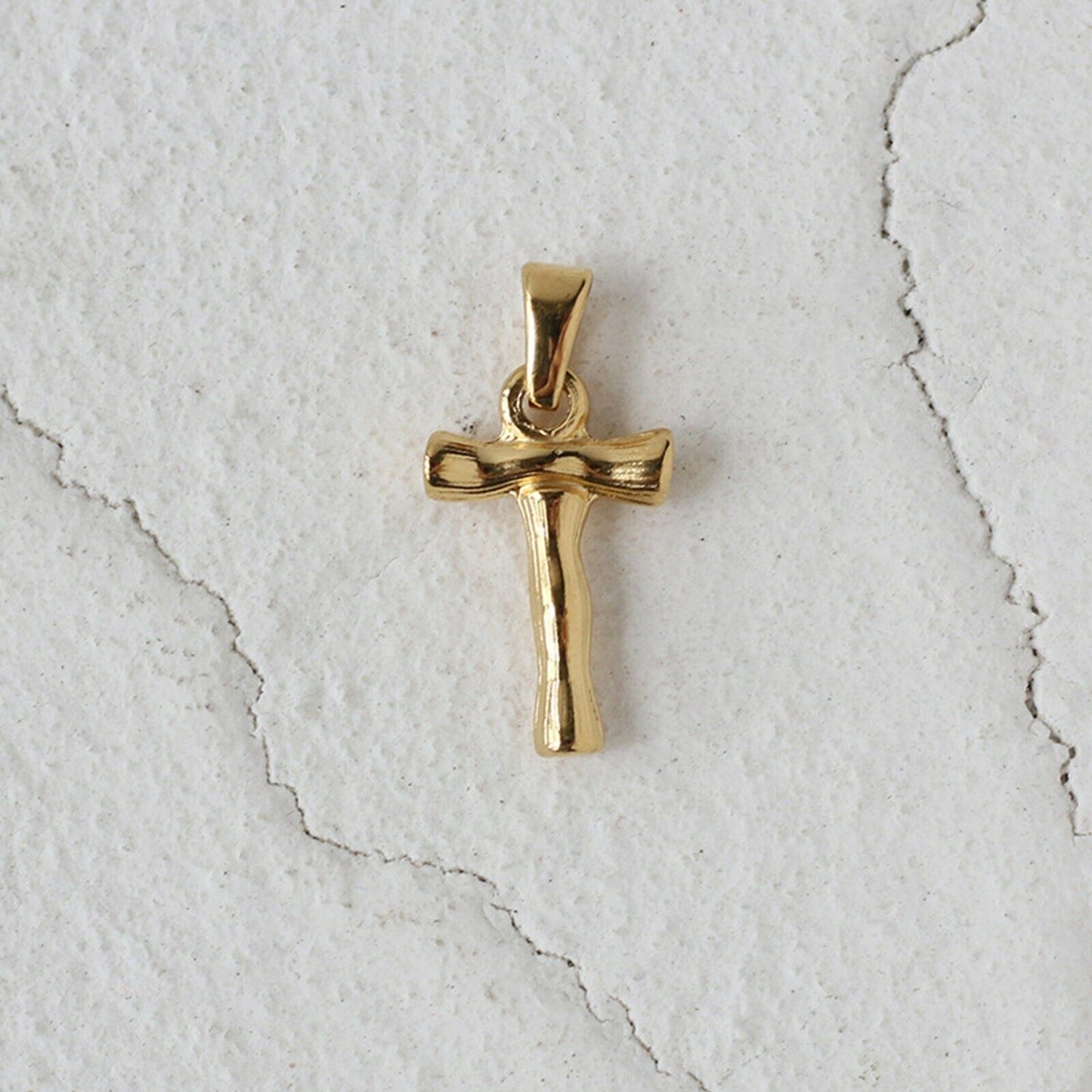 18ct Gold Plated Initial Letter A to Z Charm Pendant Words Necklace Gift