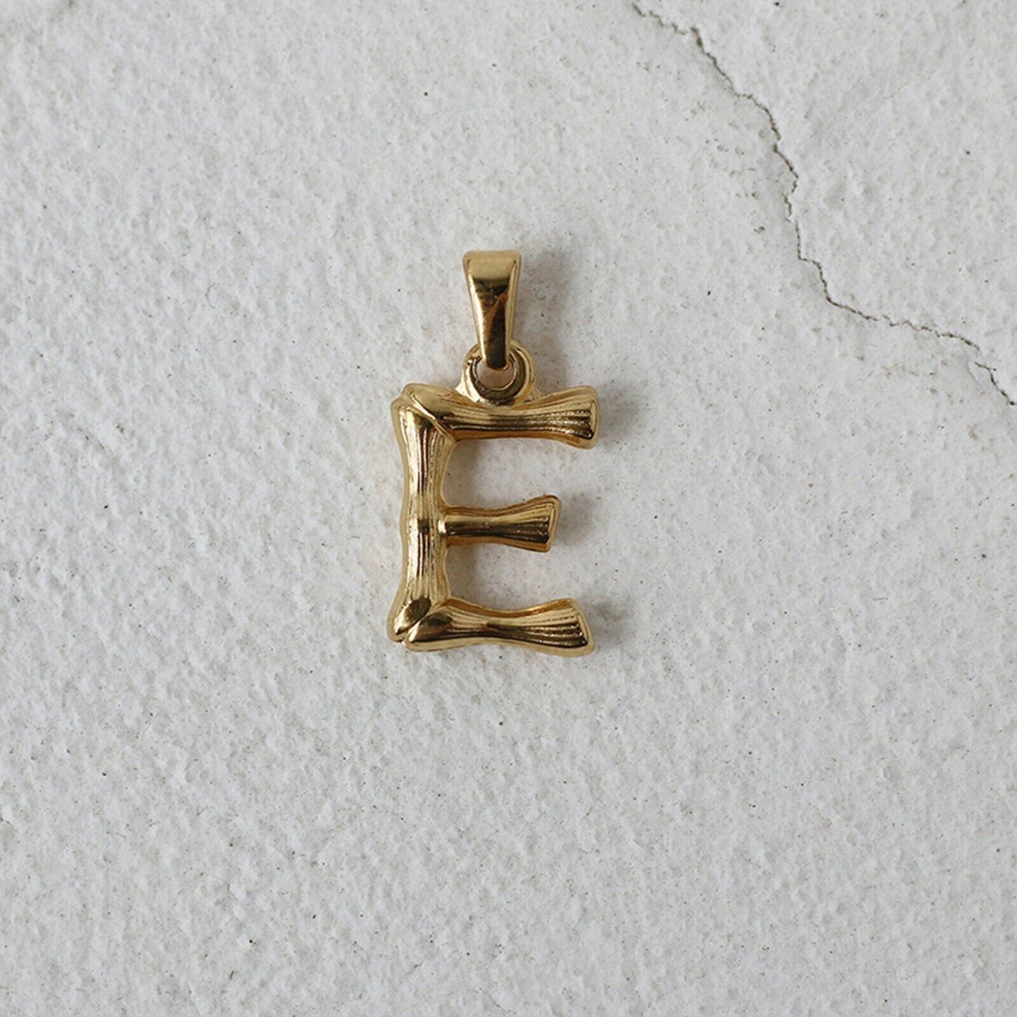 18ct Gold Plated Initial Letter A to Z Charm Pendant Words Necklace Gift