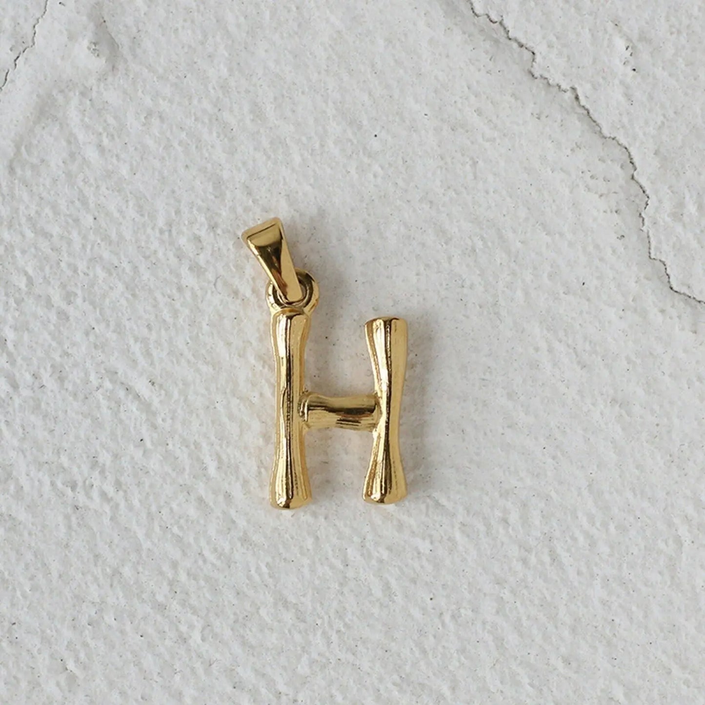 18ct Gold Plated Initial Letter A to Z Charm Pendant Words Necklace Gift Crushes.