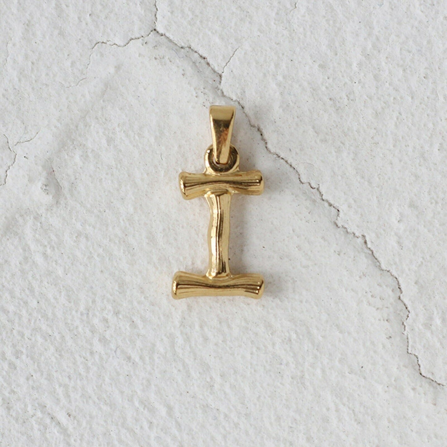 18ct Gold Plated Initial Letter A to Z Charm Pendant Words Necklace Gift