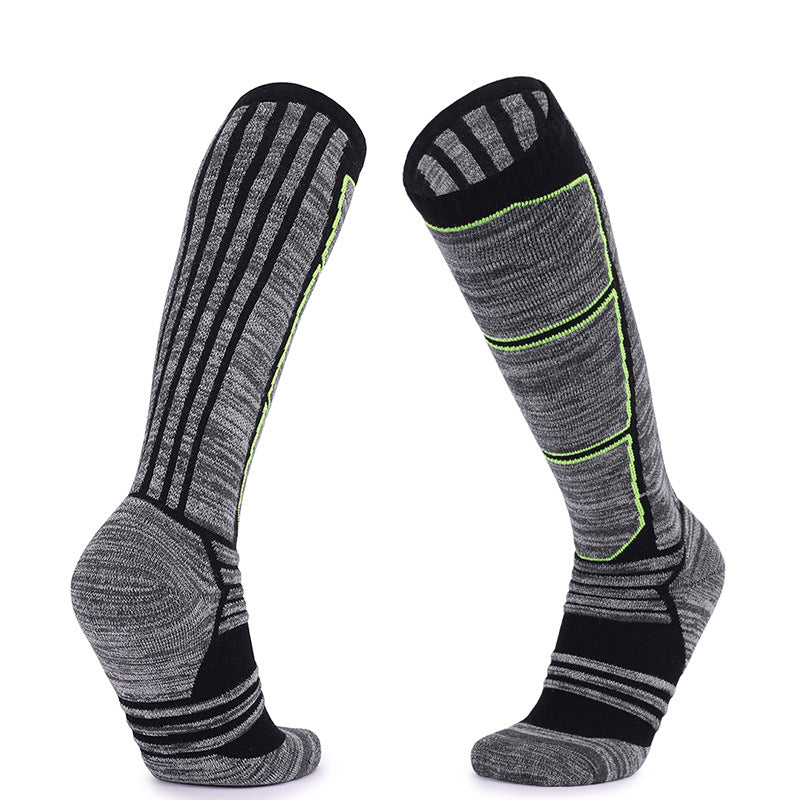 Men's 3 Pairs Winter Outdoor Cushion Ski Socks
