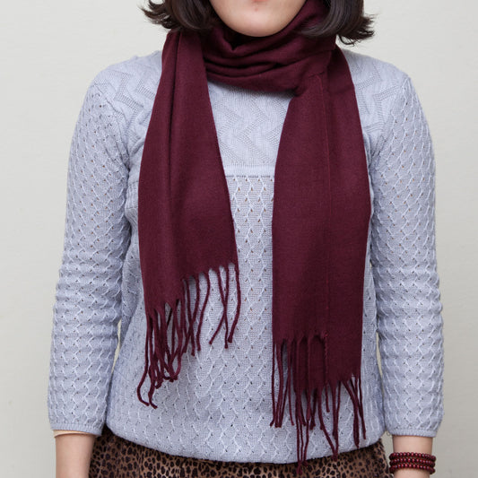 School Wool Like School Scarf - Pantsnsox