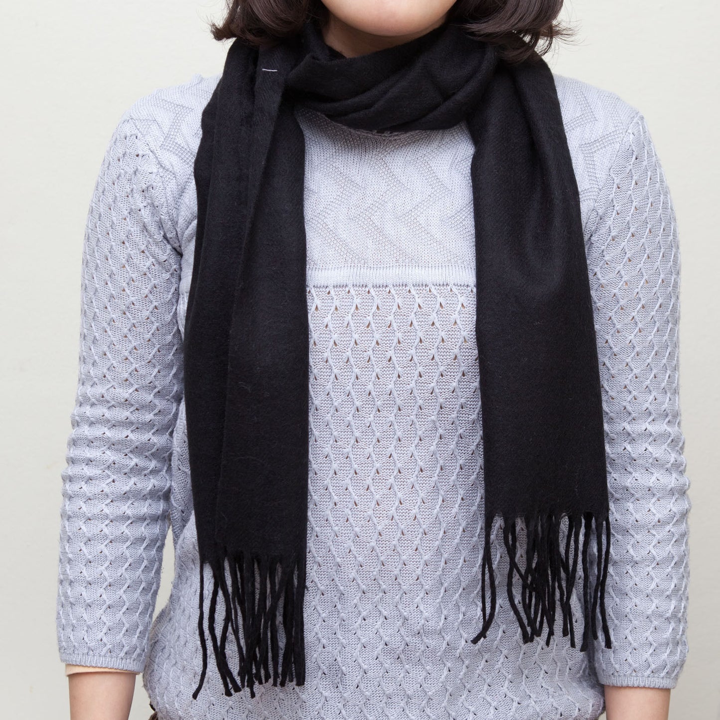 School Wool Like School Scarf - Pantsnsox