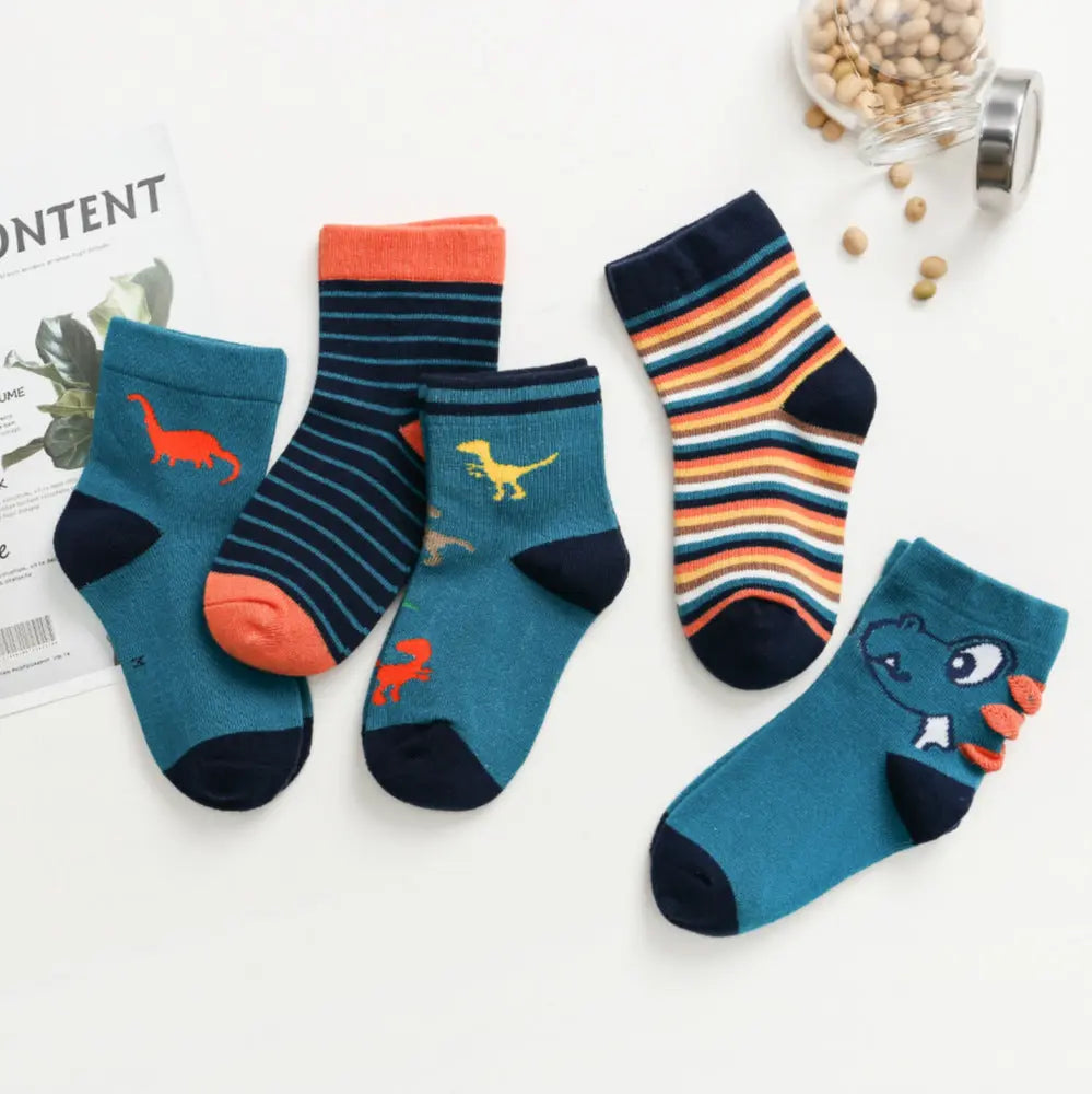 Kids Socks Gift Set 5 Pack - Pantsnsox