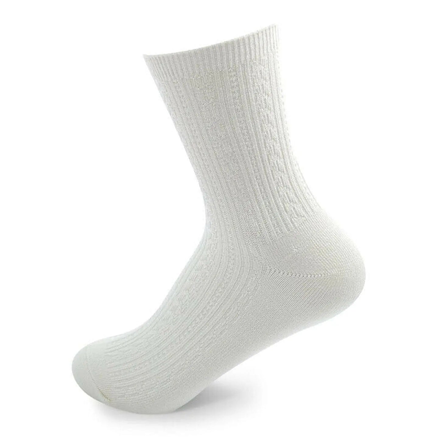 Bamboo Antibacterial 3 Pairs Womens Crew Socks Pantsnsox