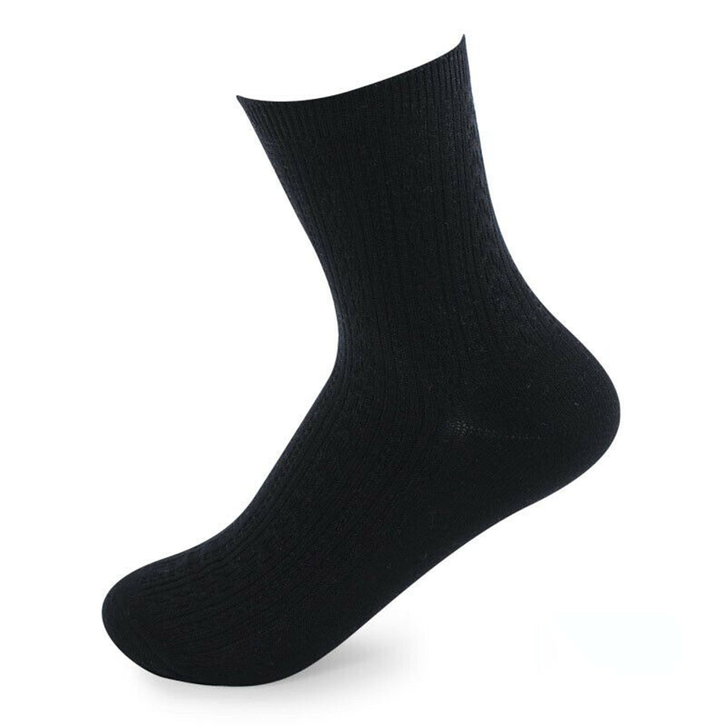 Bamboo Antibacterial 3 Pairs Womens Crew Socks