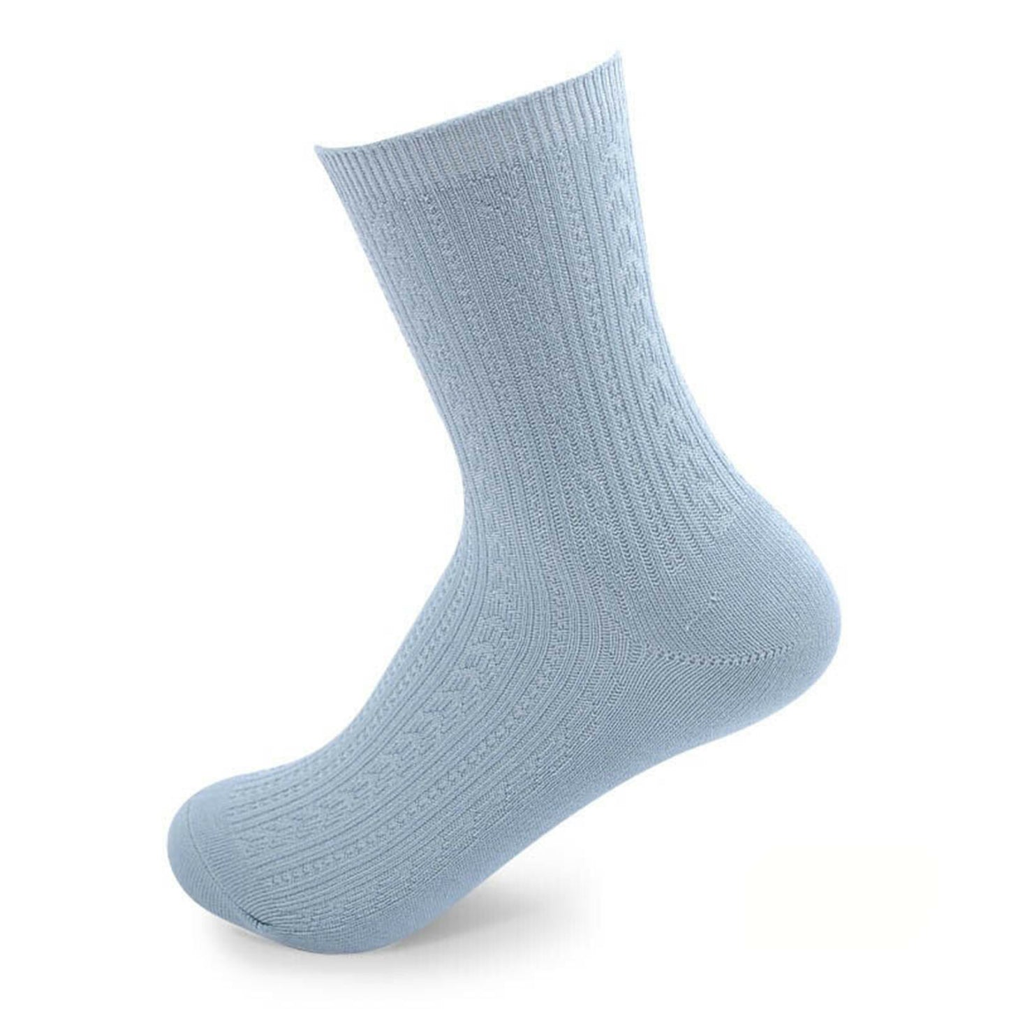 Bamboo Antibacterial 3 Pairs Womens Crew Socks