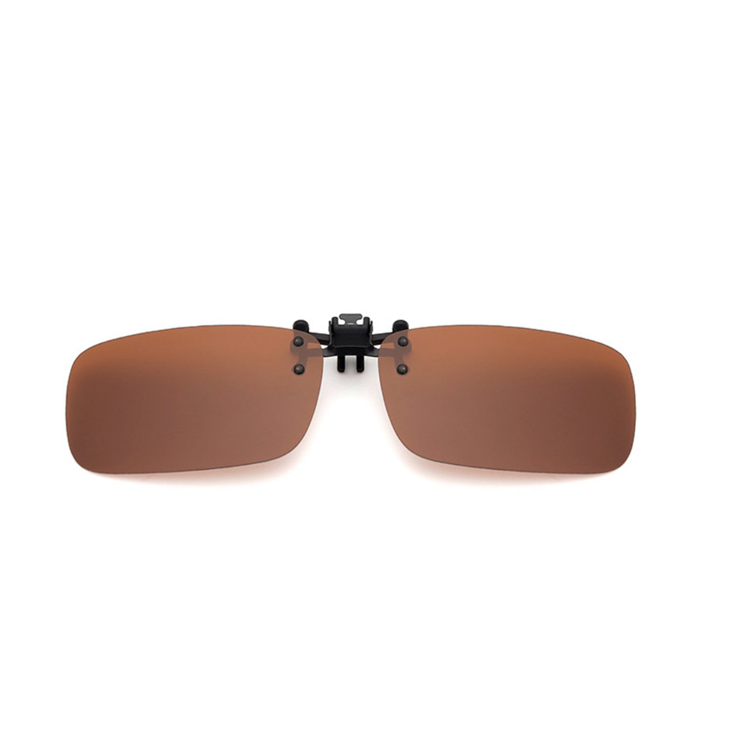 UV400 Polarized Flip-Up Clip-On Sunglasses - Universal Fit for Driving