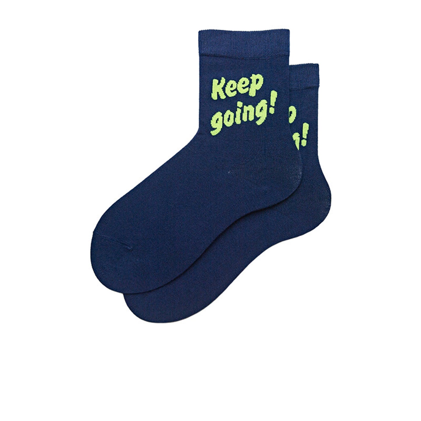 Slogan Women Cotton Socks - Pantsnsox
