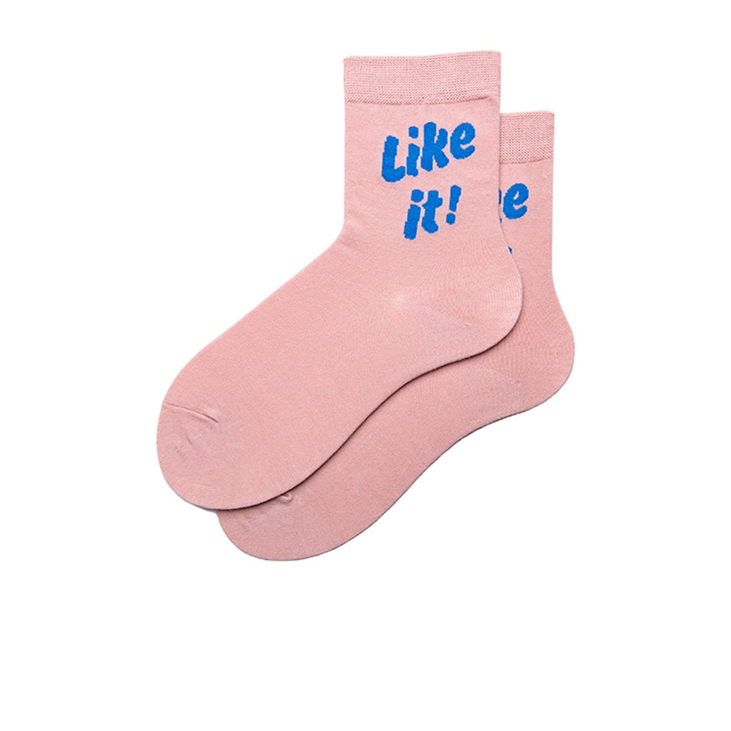 Slogan Women Cotton Socks - Pantsnsox