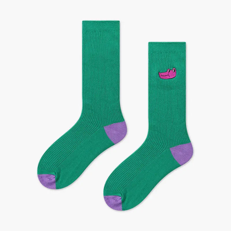 Crocodile Casual Socks - Pantsnsox