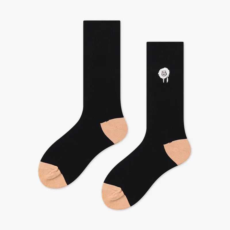 Sheep Casual Socks - Pantsnsox