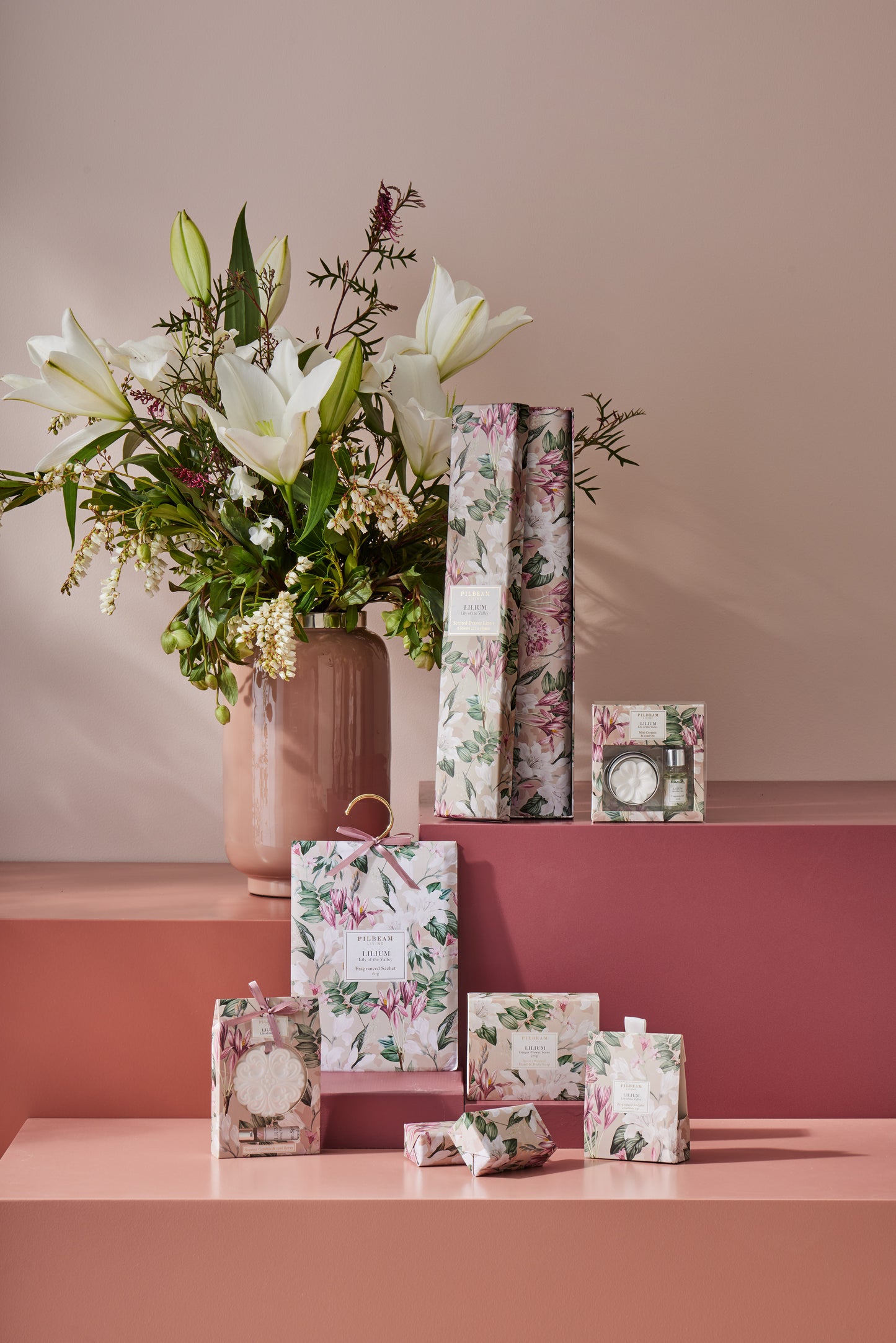 Lilium Scented Drawer Liners 6 Sheets