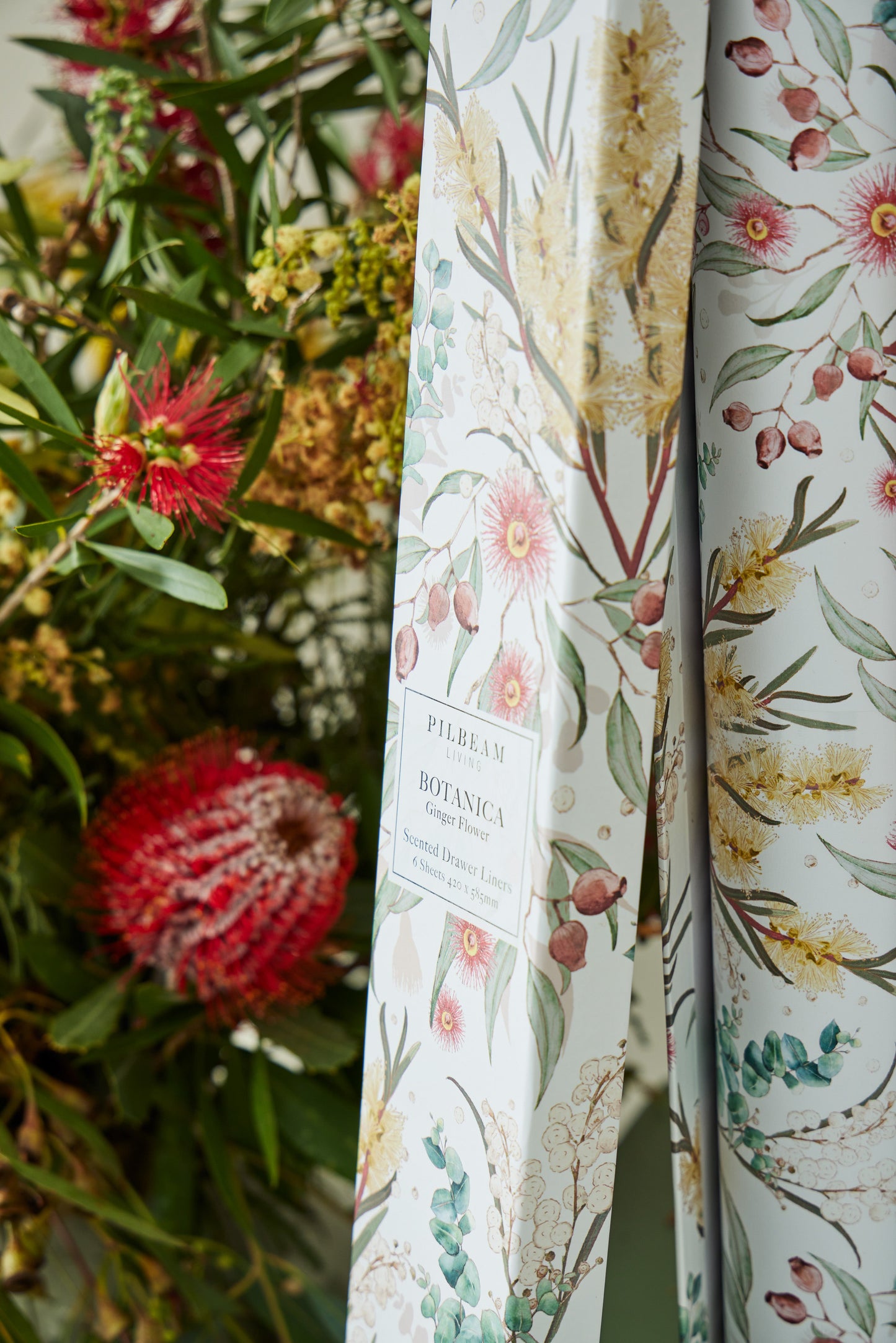 Botanica Scented Drawer Liners 6 Sheets Pilbeam