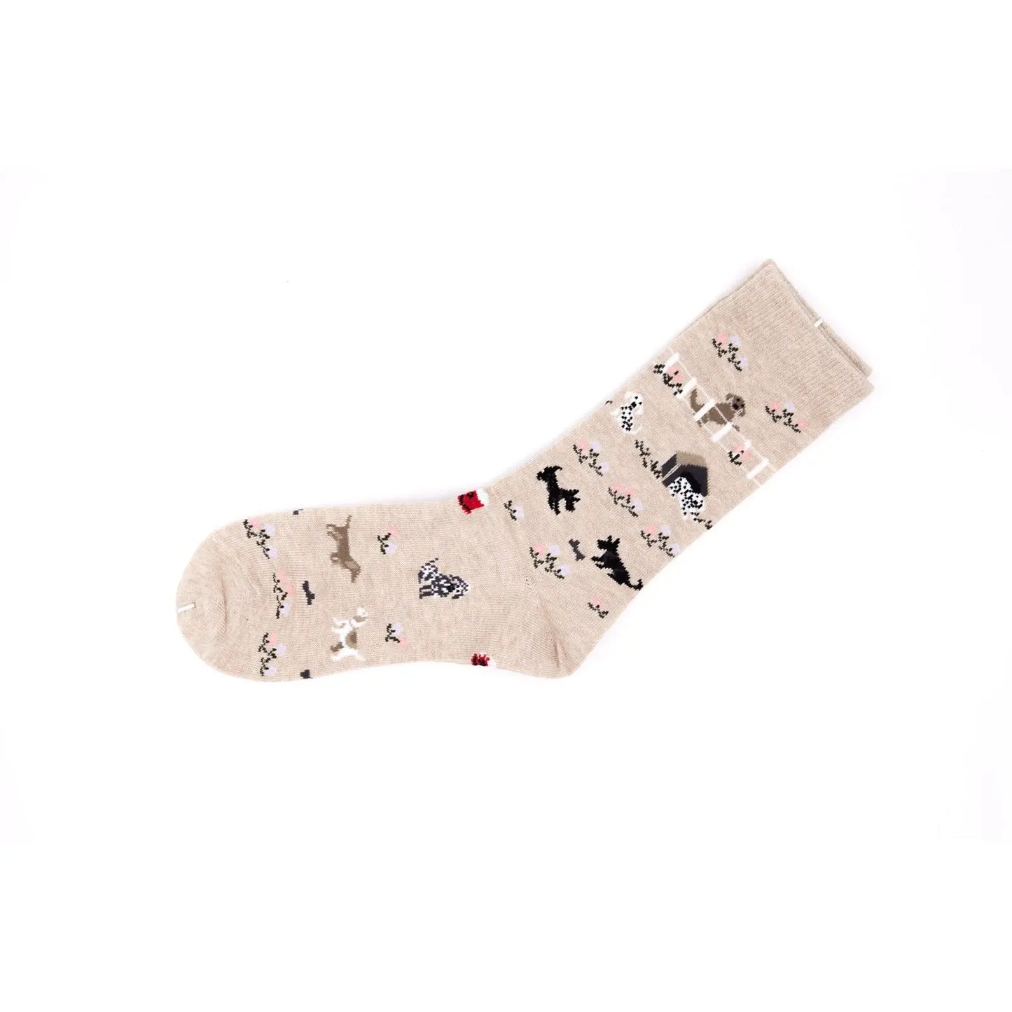 Novelty Crew Puppy Cotton Socks Gift Box - Pantsnsox