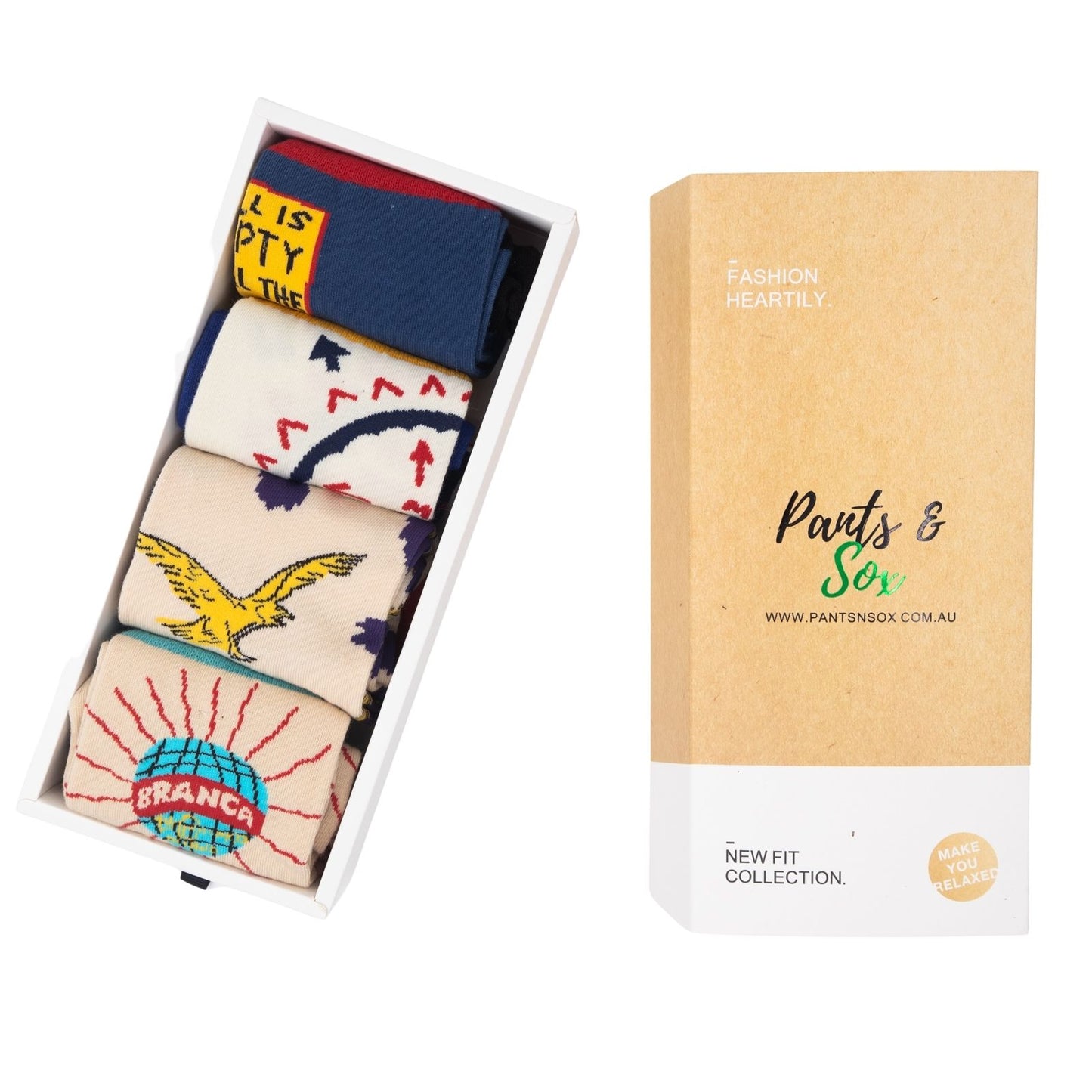 Cartoon Casual Cotton Socks - Pantsnsox