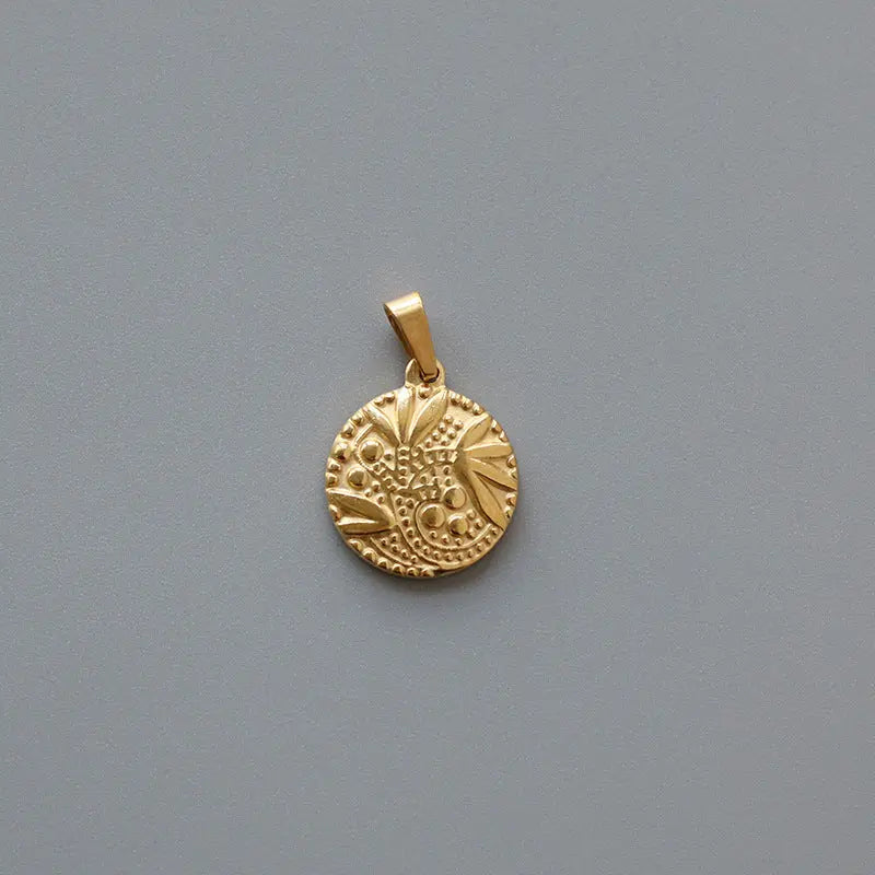 Goddess of Healing Greek Coin Pendant - Pantsnsox