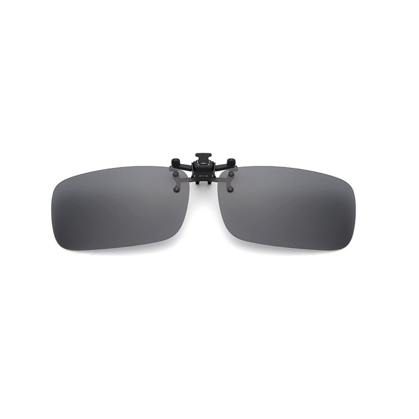 UV400 Polarized Flip-Up Clip-On Sunglasses - Universal Fit for Driving