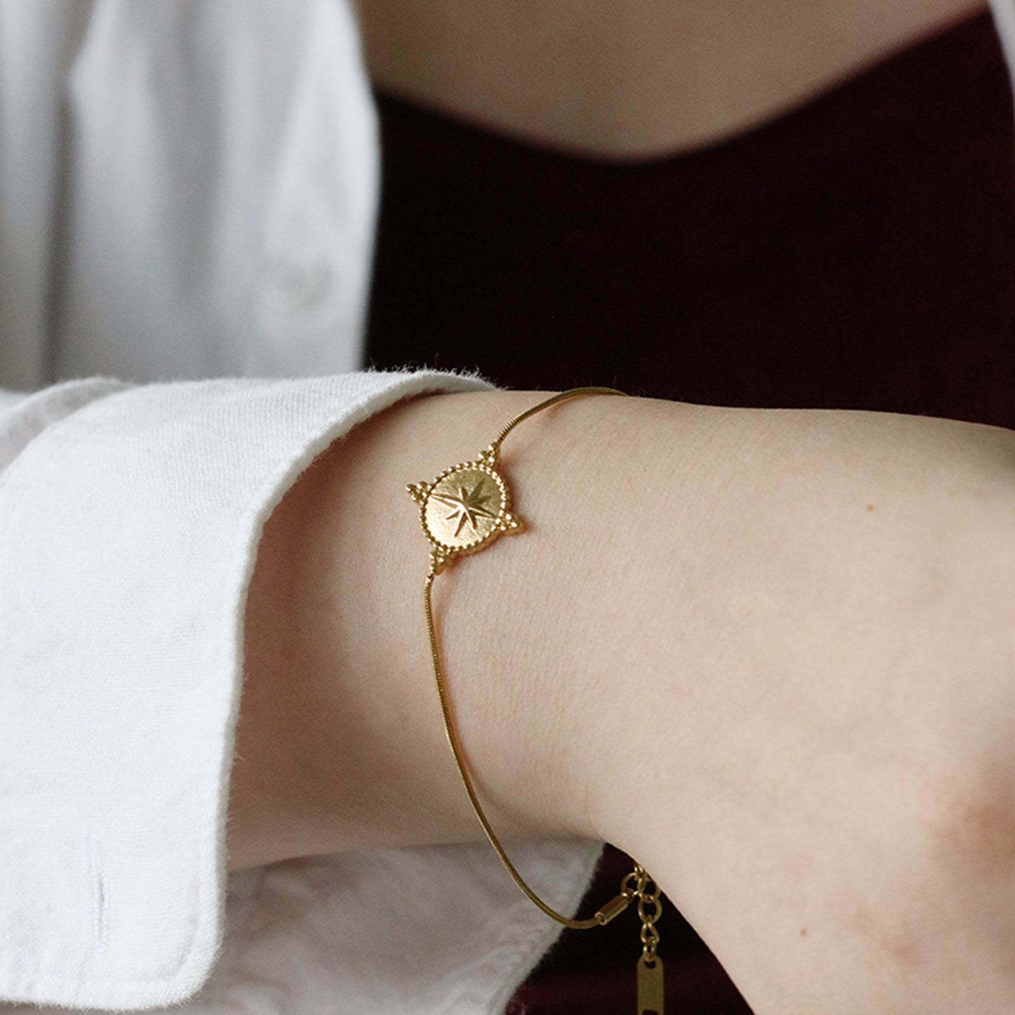 Star Starlight Double Chain Bracelet - Pantsnsox