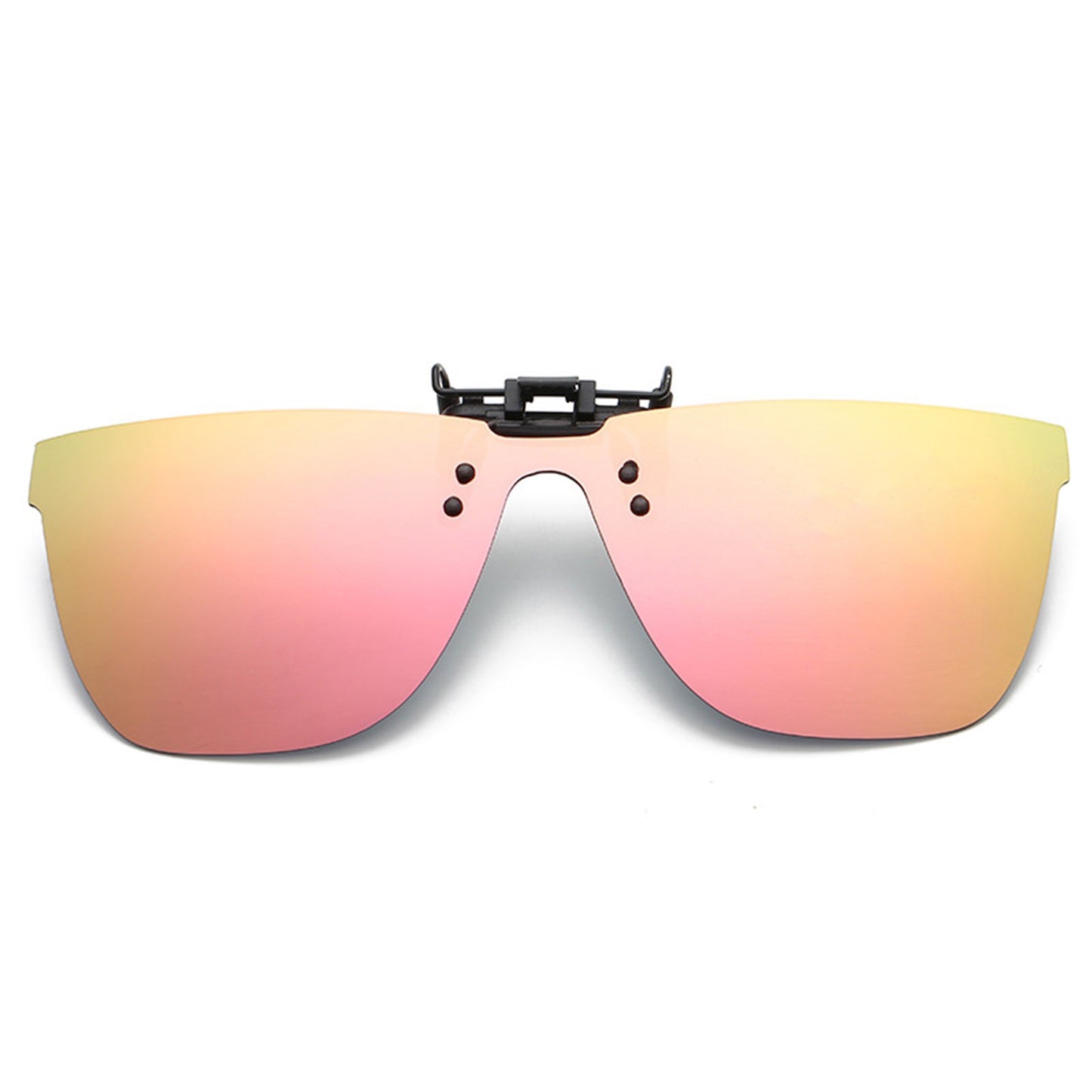Retro Polarized Clip On Flap up Sunglasses UV 400 Protection Transform Optical Glasses to Sunglasses