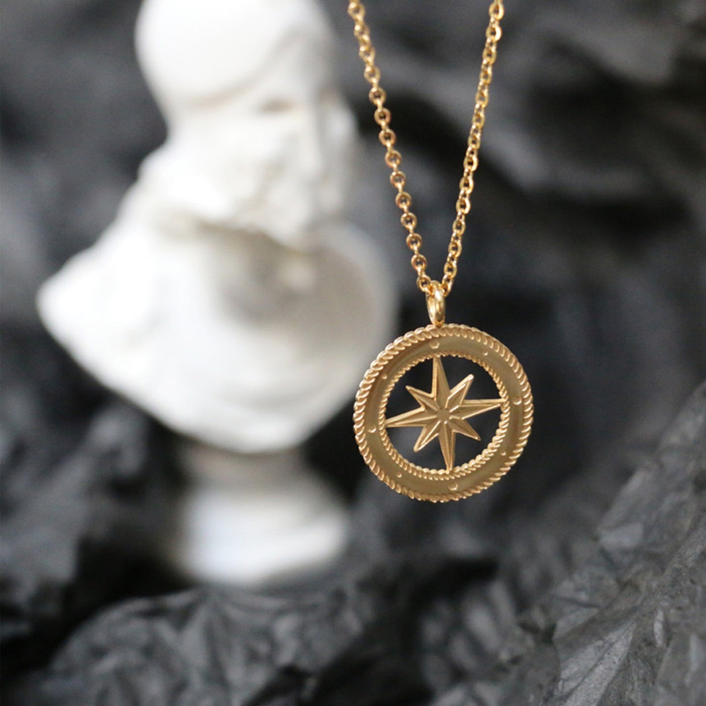 Symbol Pendant Necklace Modern Layering Elements