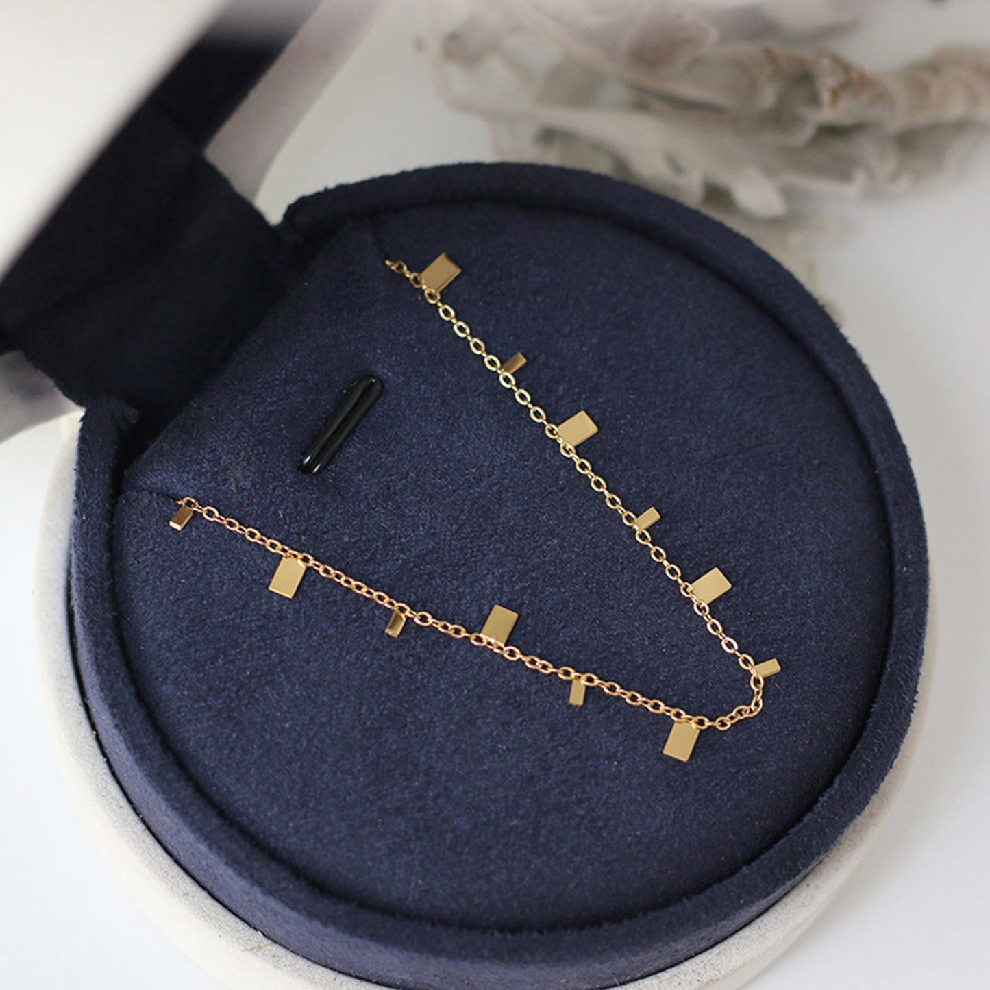 Modern Simple Chain Golden Necklace