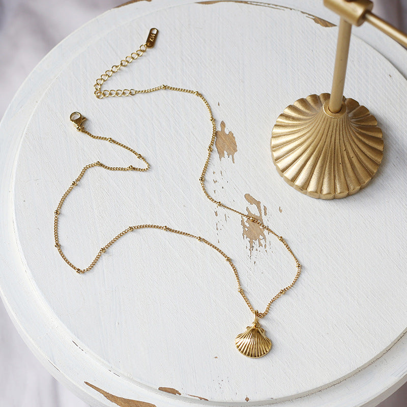 Seashell Pendant Necklace