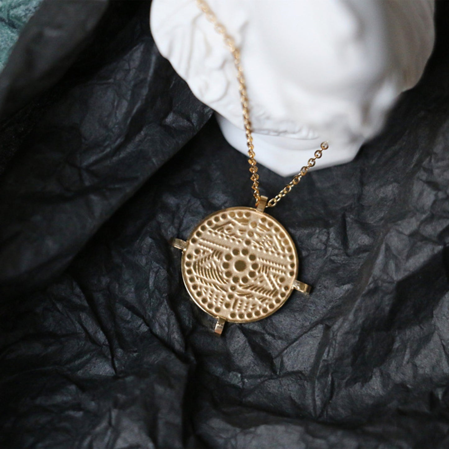 Symbol Pendant Necklace Modern Layering Elements