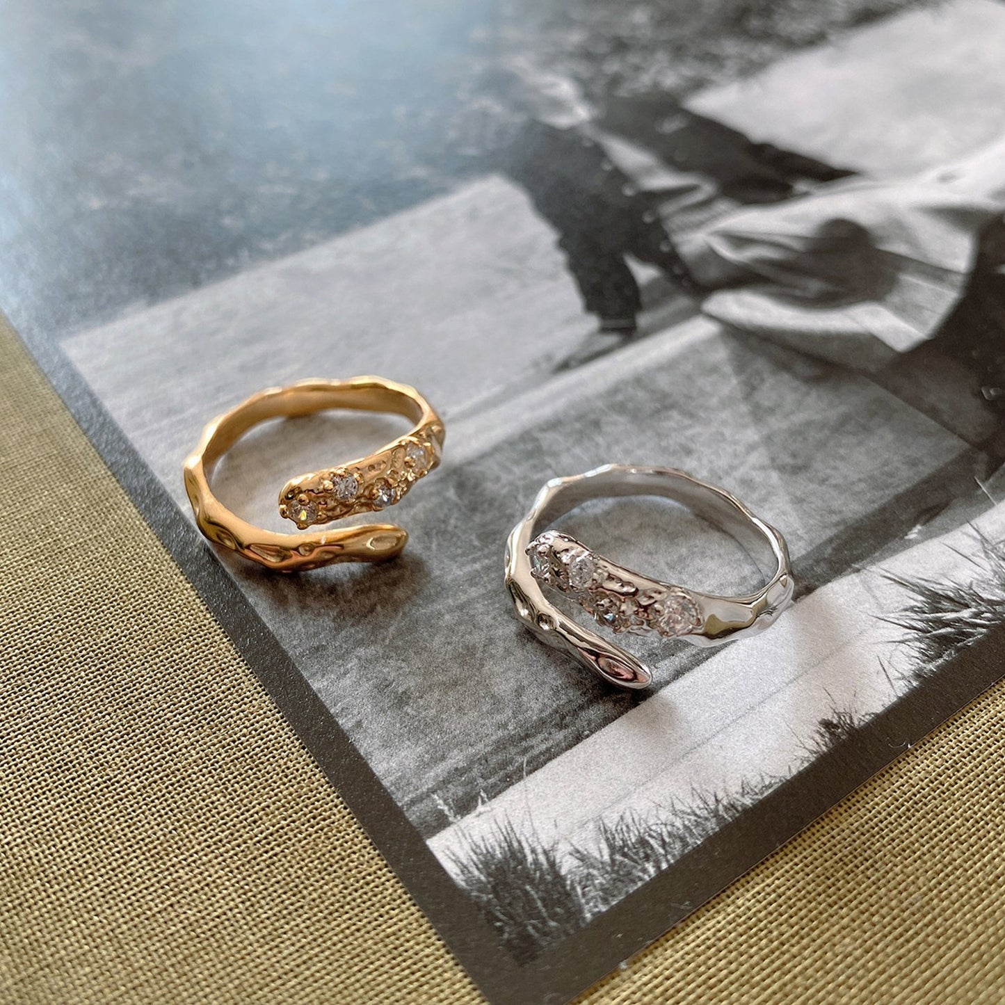 S925 Snake Open Adjustable Ring - Pantsnsox