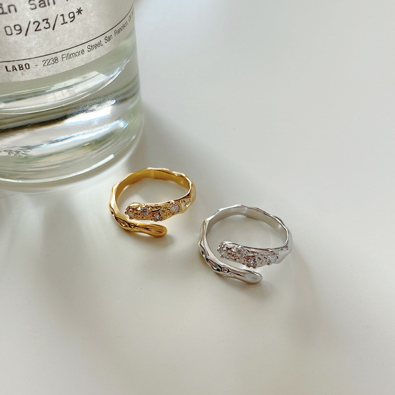 S925 Snake Open Adjustable Ring - Pantsnsox