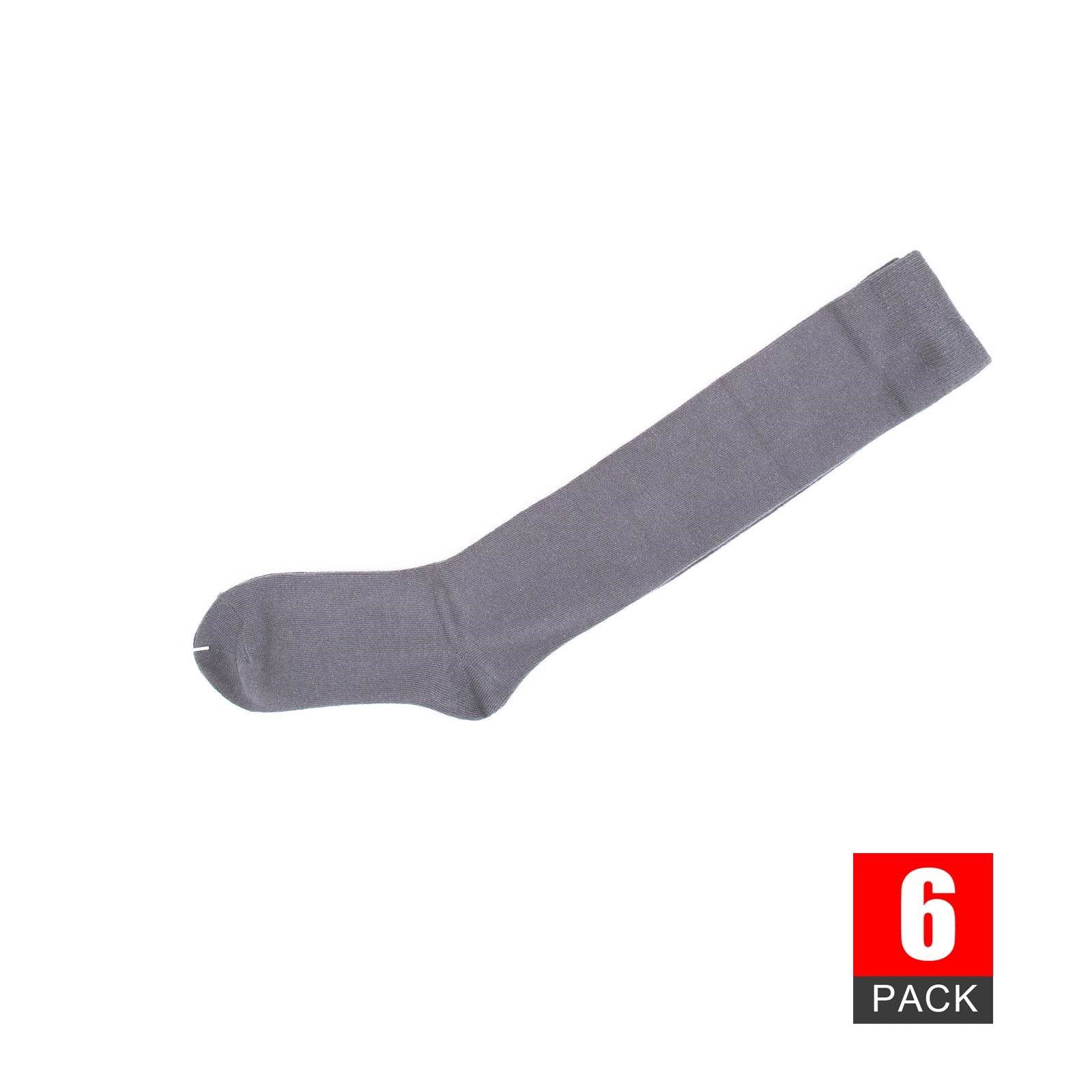 Girls grey deals knee high socks