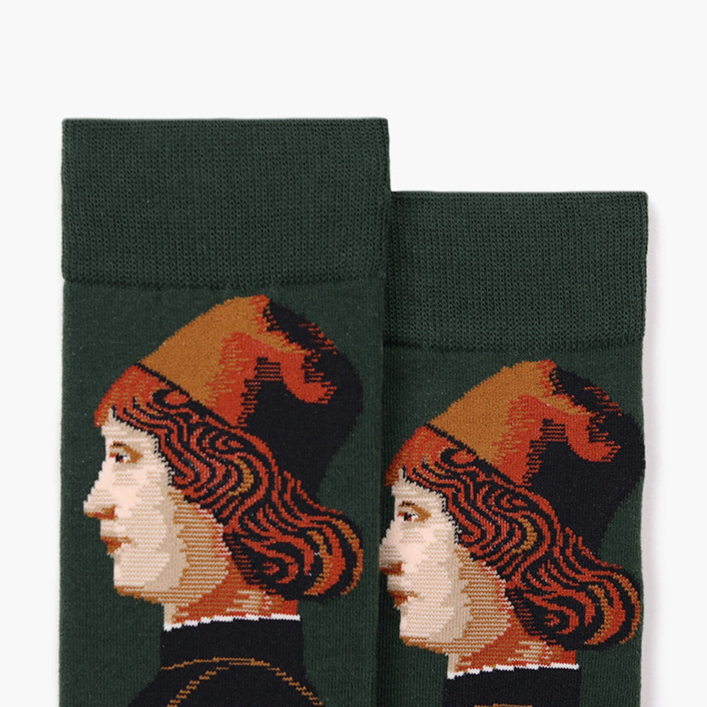 Mens 3 Pairs Art Party Novelty Masterpiece Socks Collection Artistic Portrait and Classic Art Design