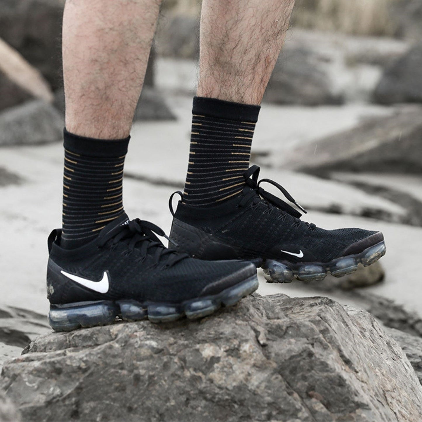 Coolmax Compression 3 Pairs Ankle Toe Socks