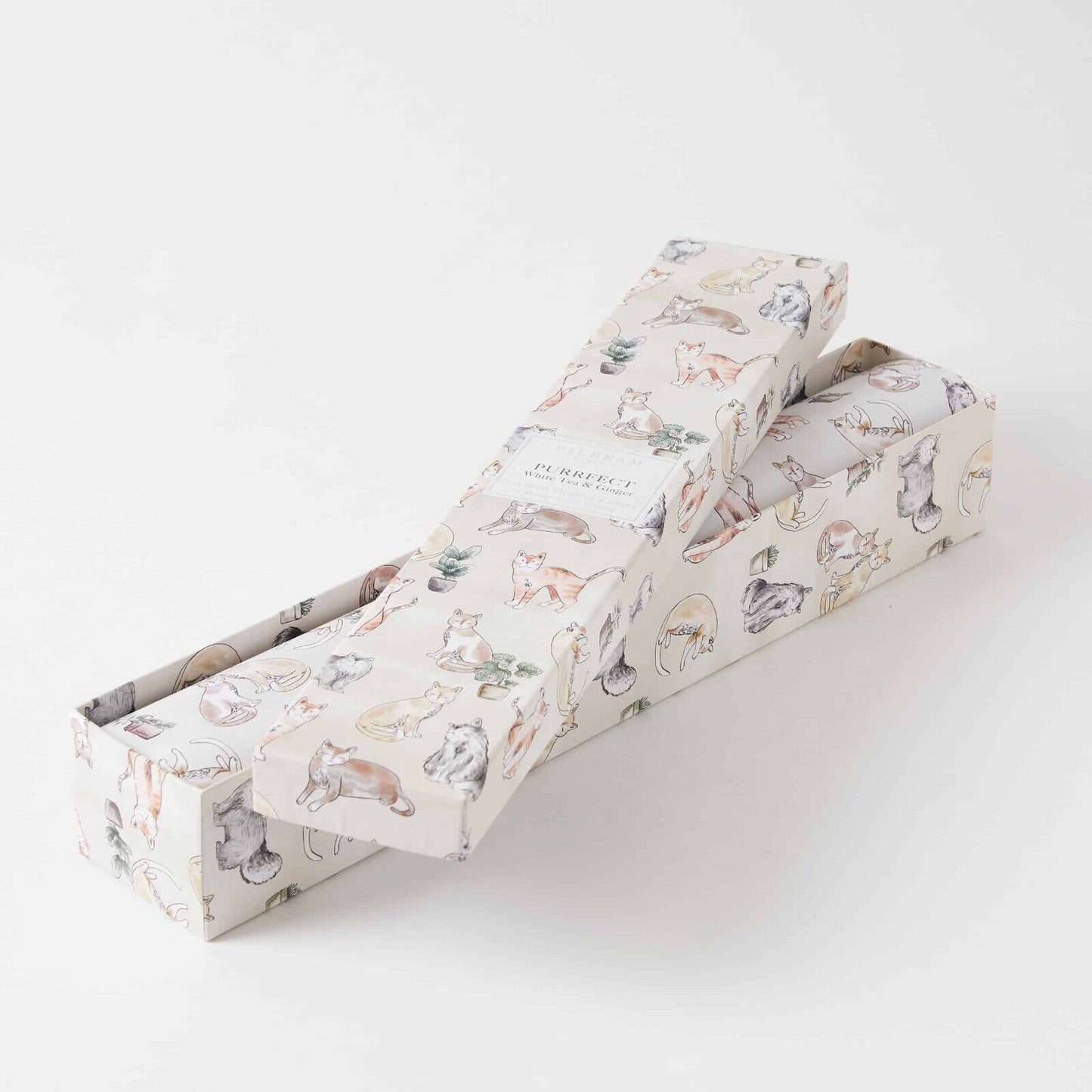 Cat White Tea Ginger Scented Drawer Liner Pack of 6 Sheets Shelf Liner Gift Set