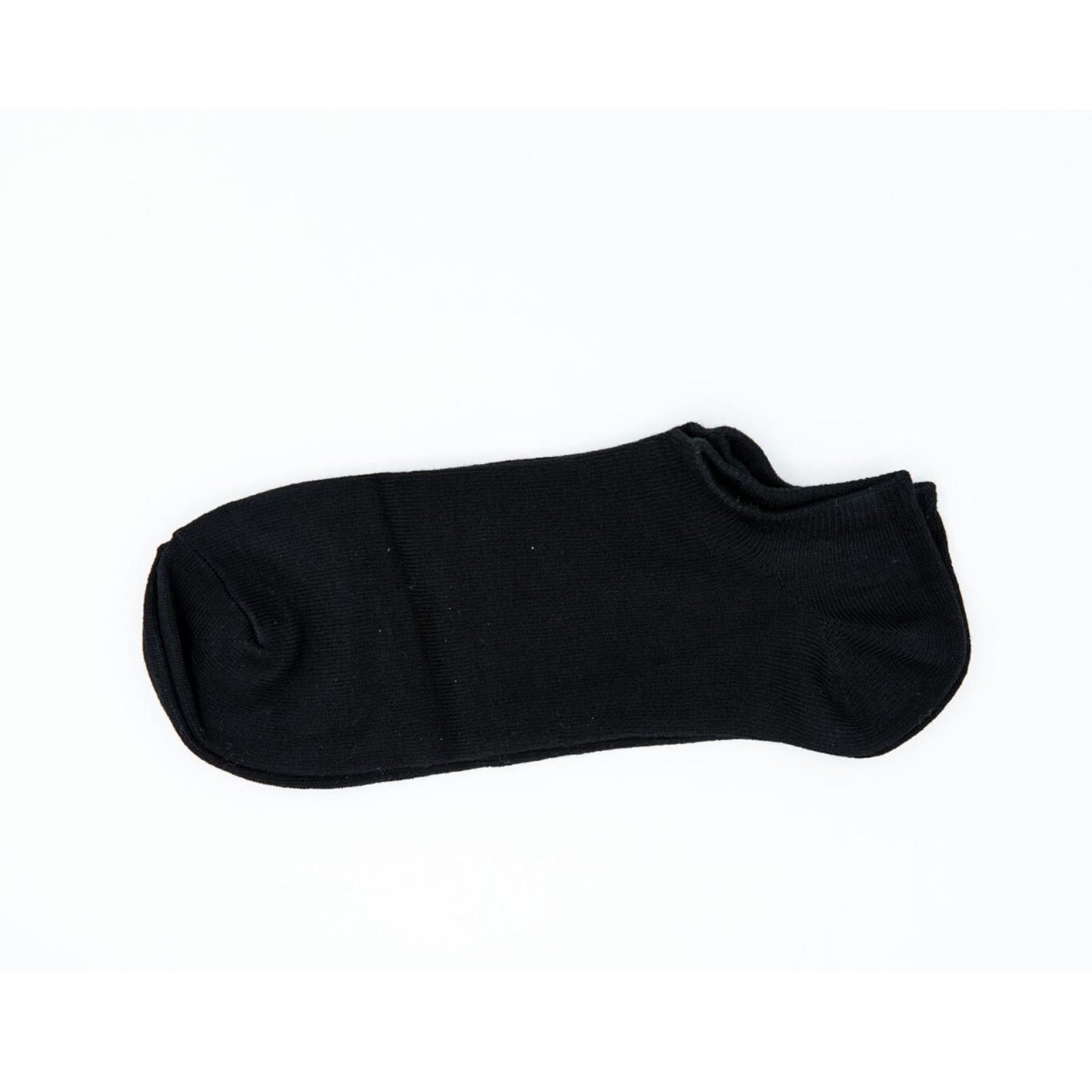 Men Low Cut Cushioned Bamboo Black White Mens Super Low Cut Socks 6-11 - Pantsnsox