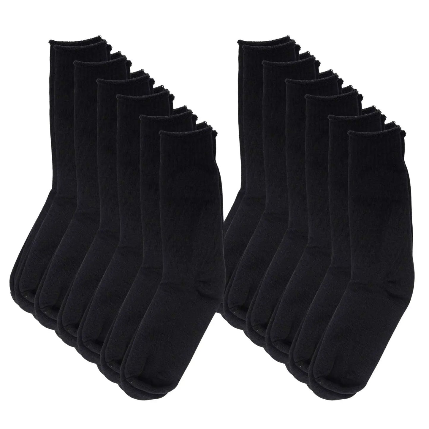 12 Pairs Extra Thick Woollen Blend Work Socks Pantsnsox