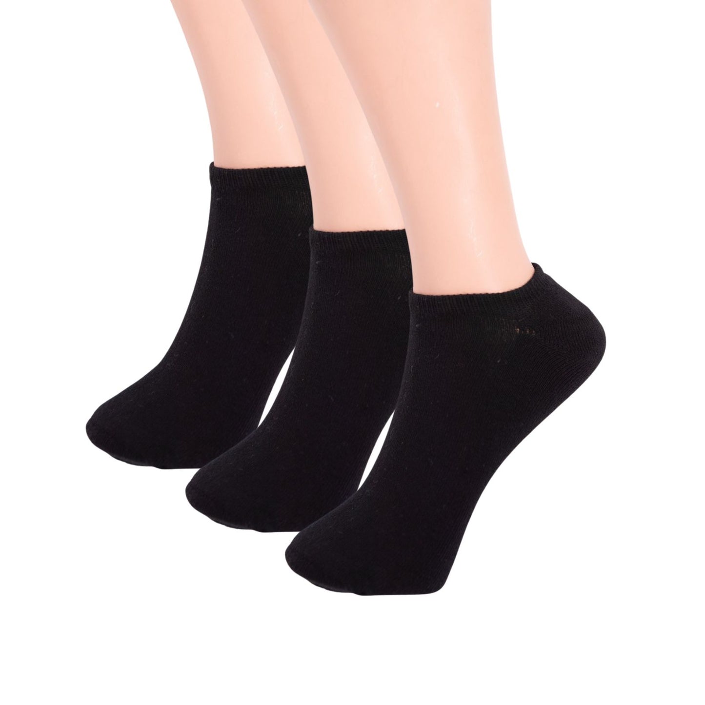 Terry Cushioning 3 Pairs Low Cut Socks