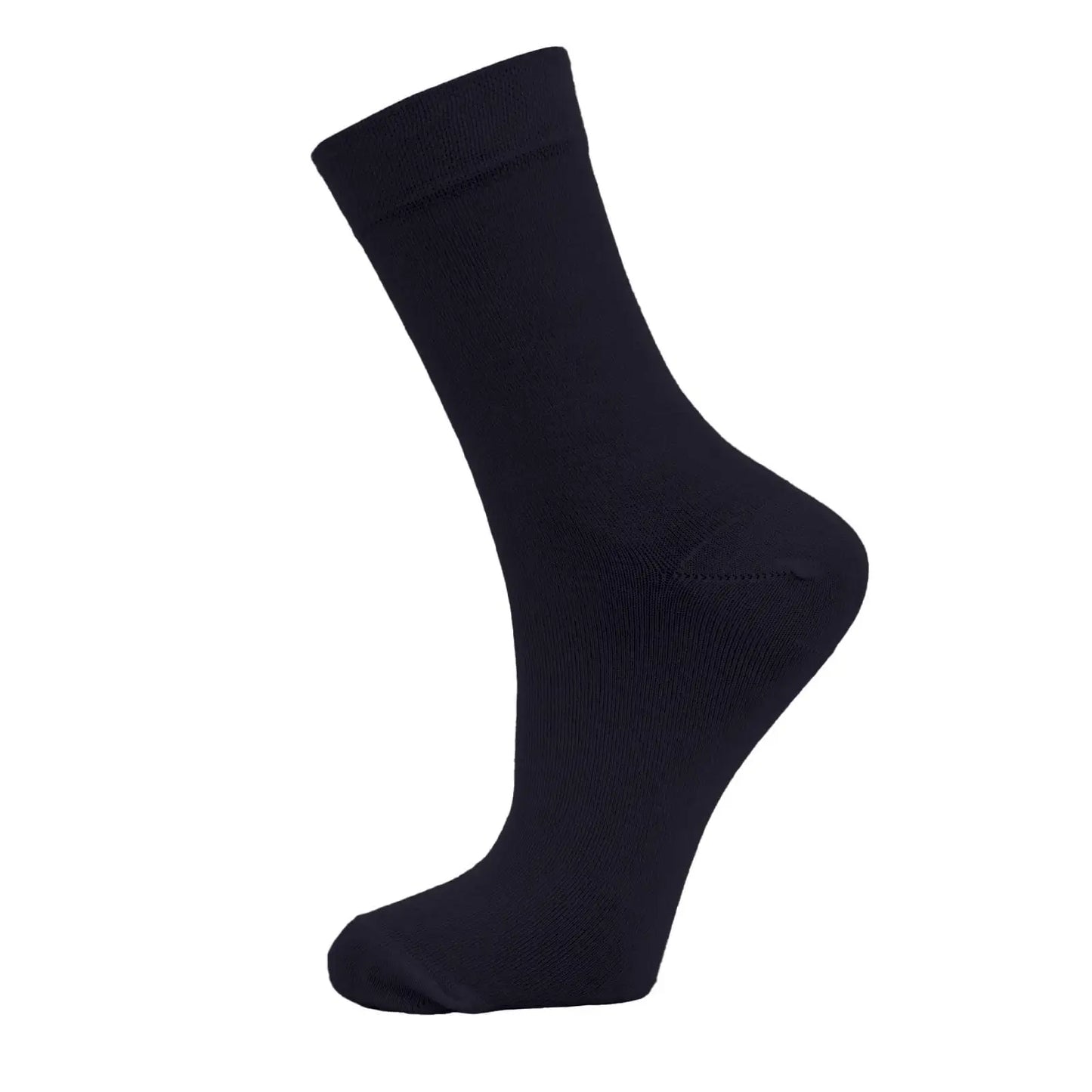 Natural Bamboo Socks 6 Pairs Antibiotic Business Crew Socks for Men and Women Pantsnsox