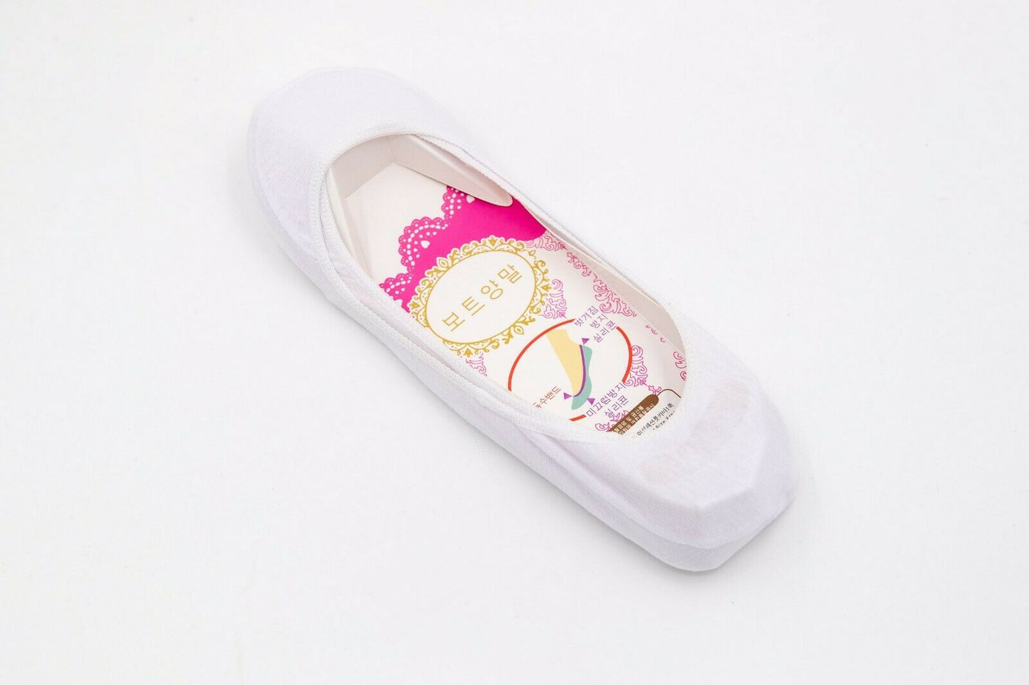 Womens Anti-Slip No Show Socks Ladies Low Cut Plain Black White Flesh 2-8 - Pantsnsox