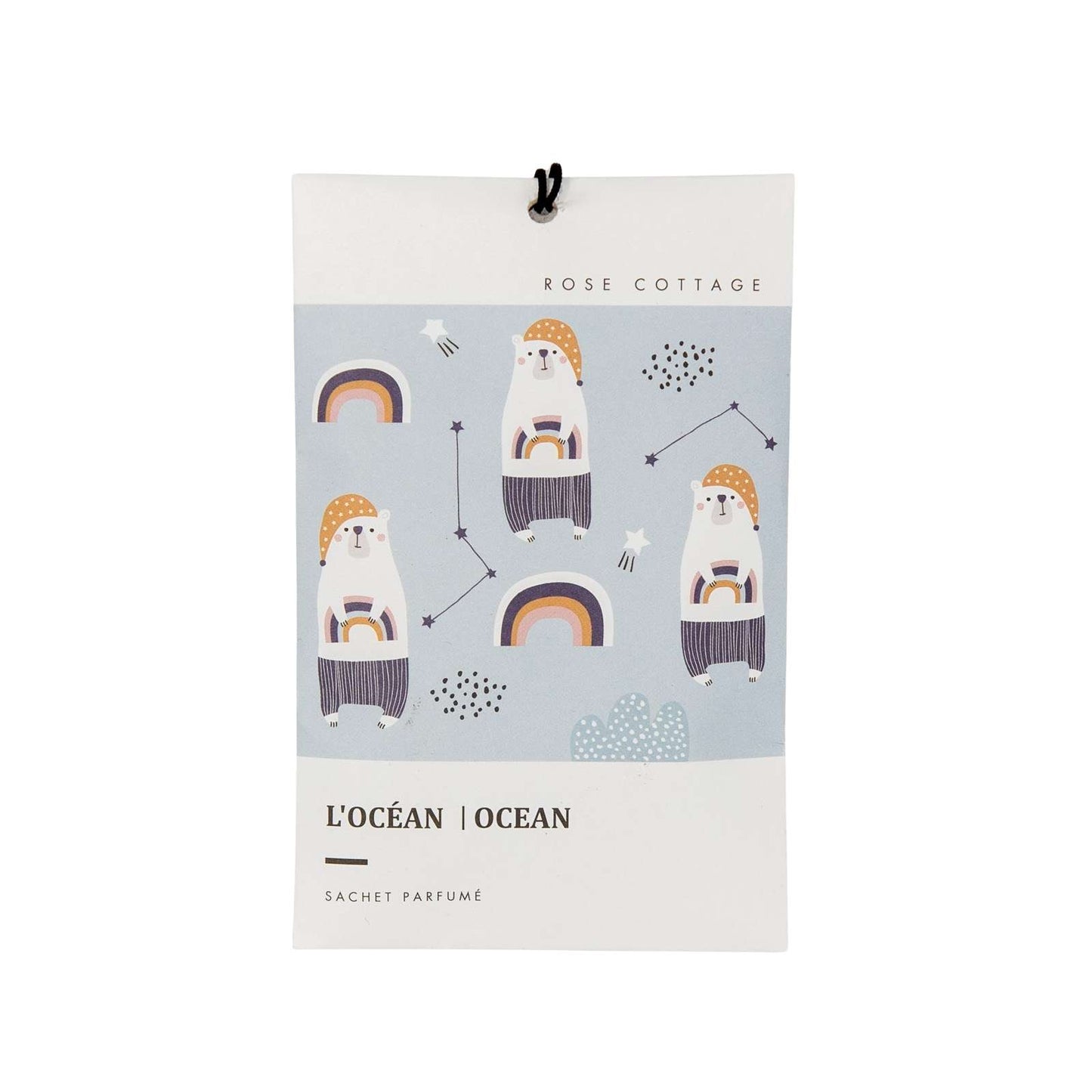 Animal Pattern 12Pack Hanging Fragrance Sachet Rose Cottage Air Freshener