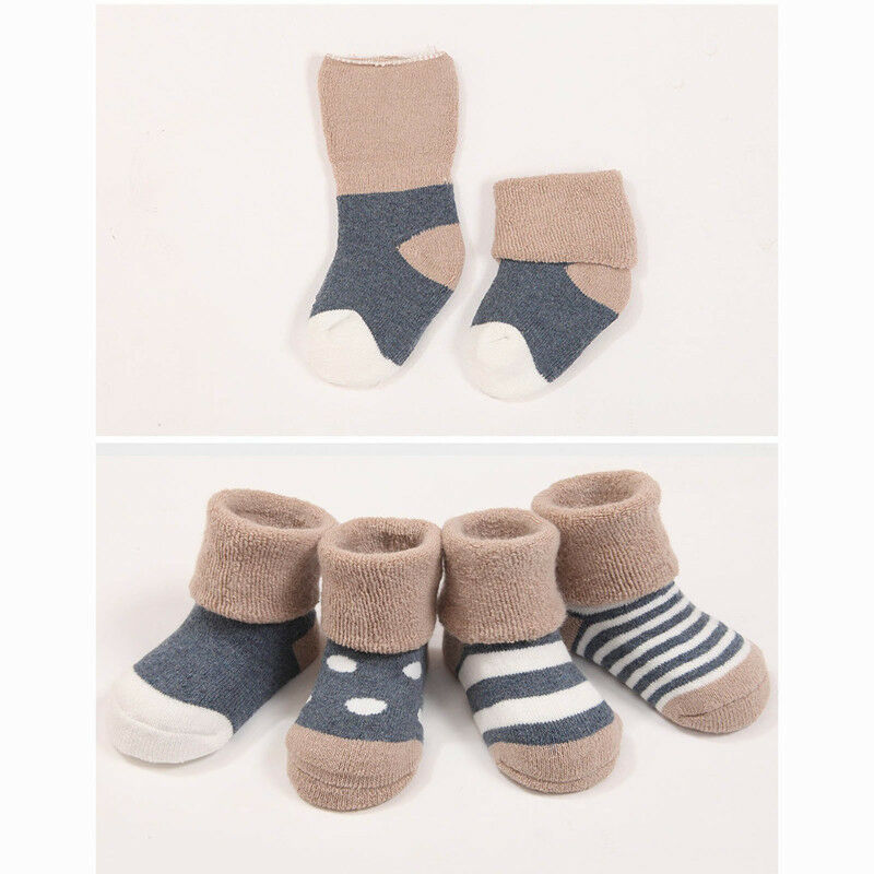 Thick Cushioned Boys Baby Socks Kids Toddler Infant Cotton Socks Girls - Pantsnsox