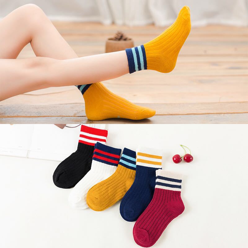 Kids Cotton Socks Children Toddler Dinosaur Spaceship Winter 5 Pack Gift Set - Pantsnsox